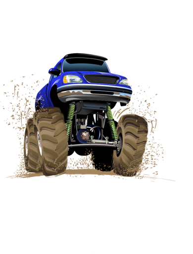 I'm 3 This Is How I Roll Monster Truck Kids T-Shirt