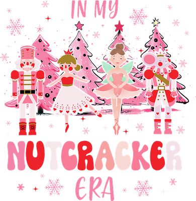 In My Nutcracker Era Christmas Nutcracker Ballet Festive Kids T-Shirt