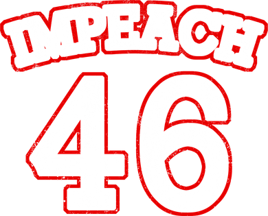 Impeach 46 Joe Biden Republican Conservative Anti-Biden  Kids Hoodie