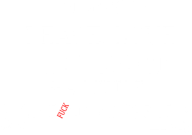 I'm Mostly Peace Love And Light  Doggie Tank