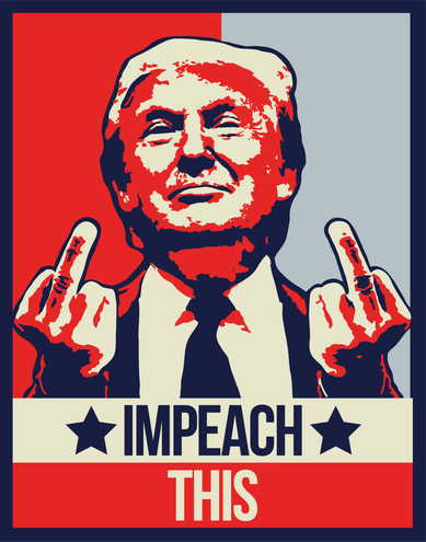 Impeach This Pro Donald Trump Supporter Women's Sweatshirt