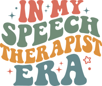 In My Speech Therapist Era Retro SLP Therapists Teacher Kids T-Shirt