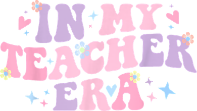 In My Teacher Era Back To School In My Teaching Era Pink Mousepad