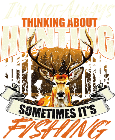 IM Not Always Thinking About Hunting Wildlife Deer Lover Coaster