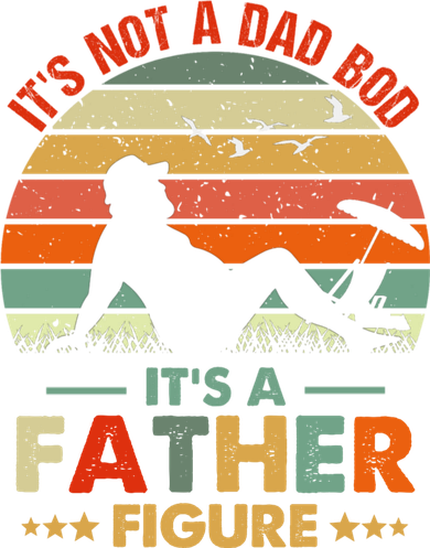 It's Not A Dad Bod It's A Father Figure Funny Vintage Sunset Women's Tank Top