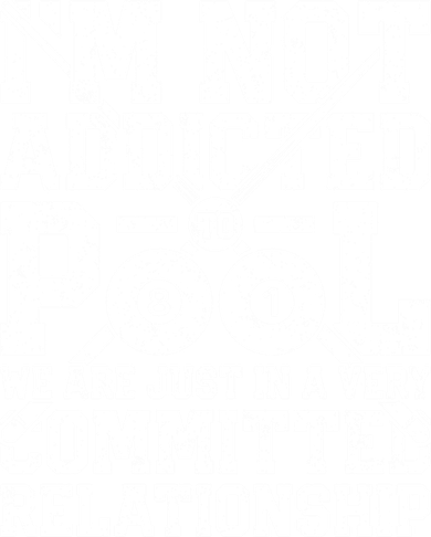 IM Not Addicted To Pool Funny Billiards Player 8 Ball Funny Gift Hooded Wearable Blanket