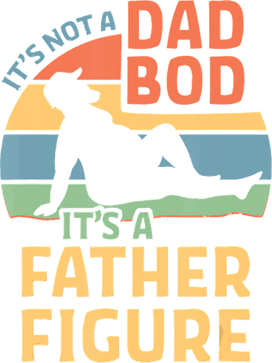 It's Not A Dad Bob It's A Father Figure Retro Tote Bag