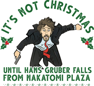 It's Not Christmas Until Hans Gruber Falls From Nakatomi Plaza Beanie