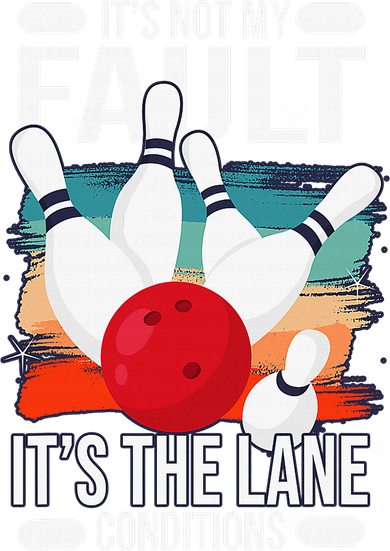 It's not my Fault it's the lane conditions Mousepad