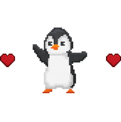 I'm Not Short I'm Penguin Size Doggie Tank