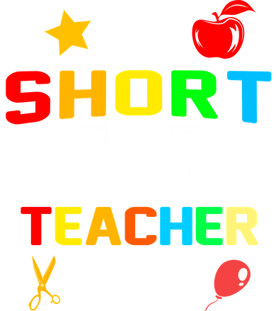 Im Not Short I Am Kindergarten Teacher Hat