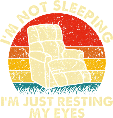 IM Not Sleeping IM Just Resting My Eyes Fathers Women's Sweatshirt