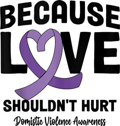 In October Awareness Domestic Violence Awareness Purple Women's Sweatshirt