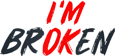 I'm Ok I'm Broken Invisible Illness  Wo Mental Aware Toddler Long Sleeve