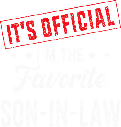 It's o.fficial i'm the favorite son-in-law Hoodie