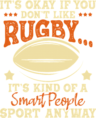 It's Okay If You Don't Like Rugby  Rugby Player Coach Coaster