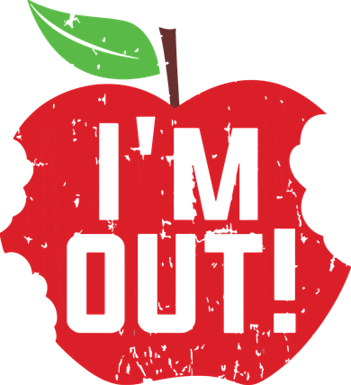 Im Out Last Day Of School Summer Break Teacher Kids T-Shirt