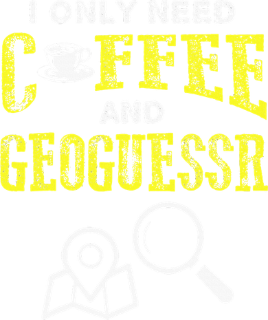I Only Need Coffee And Geoguessr Gamer Kids T-Shirt