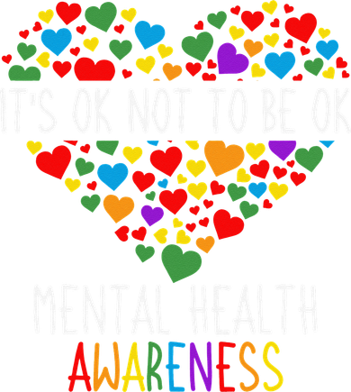 It's Ok Not To Be Ok Mental Health Awareness Green Ribbon Toddler Long Sleeve