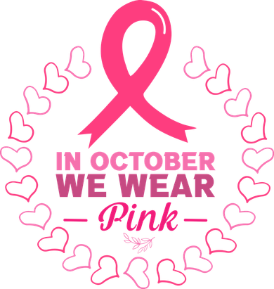 In October We Wear Pink Breast Cancer Awareness Cancer Survivor Tumbler