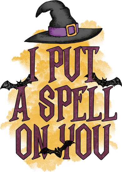 I Put A Spell On You Gift For Halloween Day Women's Hoodie