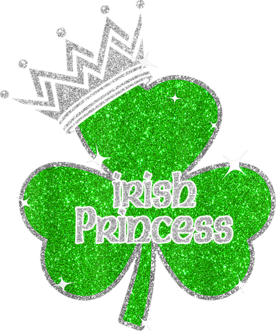 Irish Princess Happy St Patricks Day Shamrock Doggie Tank