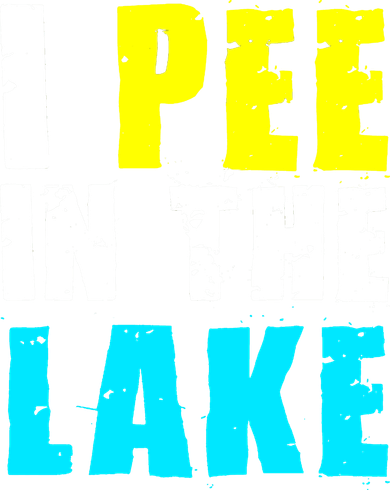 I Pee In The Lake Funny Summer Vacation Hoodie