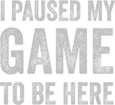 I Paused My Game To Be Here Vintage Pullover Hoodie Kids T-Shirt