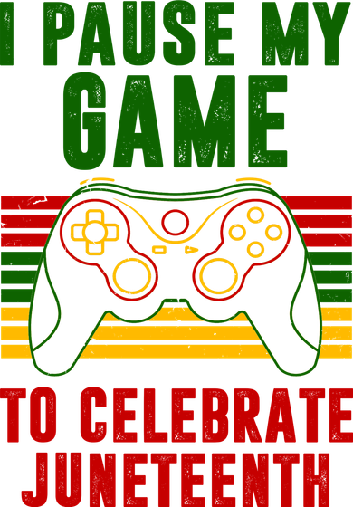 I Pause My Game To Celebrate Juneteenth Gamer Toddler T-Shirt