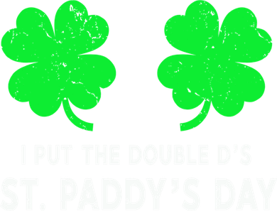 I Put The Double D's In St Paddy's Day Gift Apron
