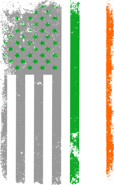 Vintage Irish American Flag Women's T-Shirt