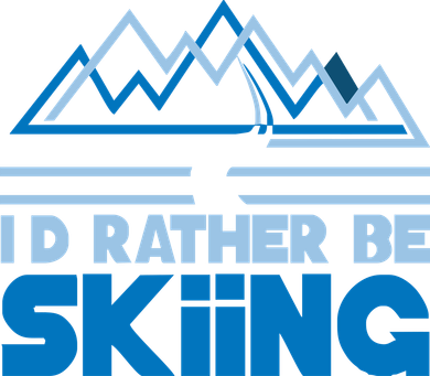 I'd Rather Be Skiing Women's Long Sleeve Shirt