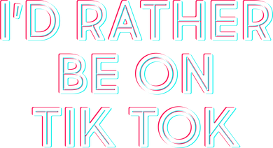 I'd Rather Be On Tik Tok Women's Tank Top