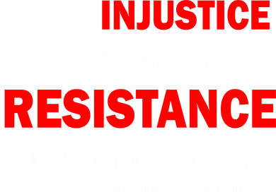 Injustice Becomes Law Resistance Duty Backpack