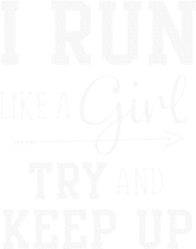 I Run Like A Girl Try To Keep Up Cardio Workout Baby Bodysuit
