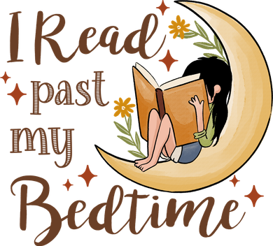I Read Past My Bedtime Gift For Reading Books Golf Towel