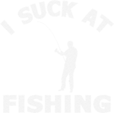 I Suck At Fishing Funny Fishermen Meme Fisher Lover Women's Hoodie