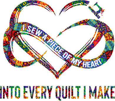 I Sew A Piece Of My Heart Into Every Quilt I Make Button