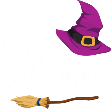 I Smell Children Teacher Halloween Party Witch Easy Costume Toddler Hoodie