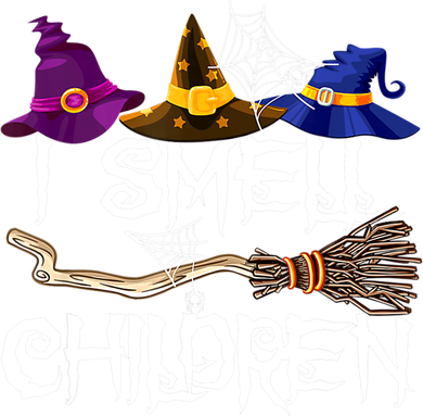 I Smell Children Funny Witches Halloween Party Costume Bucket Hat