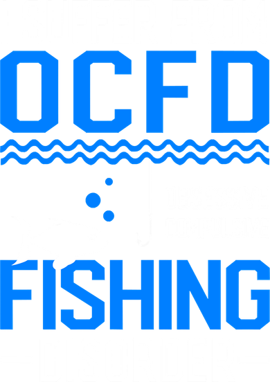 I Suffer From OCFD Fishing Discorder Cool Fish Daddy Kids Long Sleeve Shirt