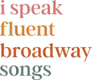 I Speak Fluent Broadway Songs Coffee Mug