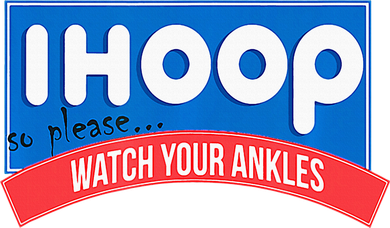 Ihoop So Please Watch Your Ankles Funny Basketball Hooded Wearable Blanket