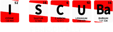 I Scuba Periodically Element Design With Number And Weight Women's T-Shirt