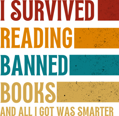 I Survived Reading Banned Books Book Lover Bookaholic Bucket Hat