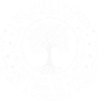 I See Trees Green Red Roses Wonderful World Earth Day Nature Mousepad