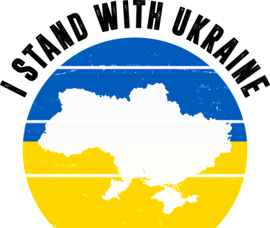 I Stand With Ukraine Ukrainian Map Tumbler