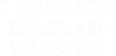 I Stand With Israel And Palestine Tank Top