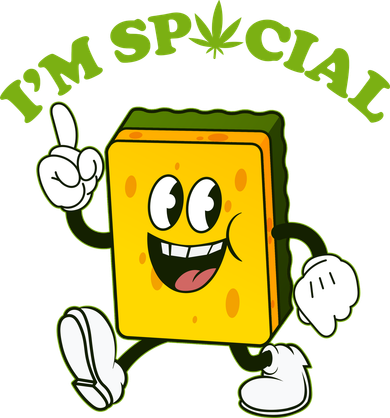 Im Special Weed Sponge Coaster
