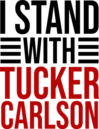 I Stand With Tucker Carlson Political Baby Bodysuit